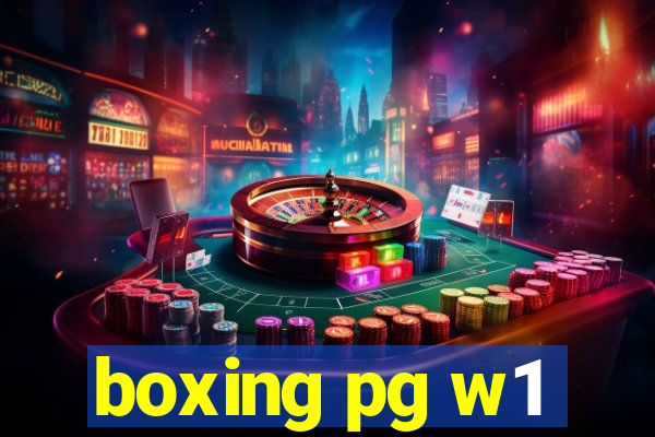 boxing pg w1