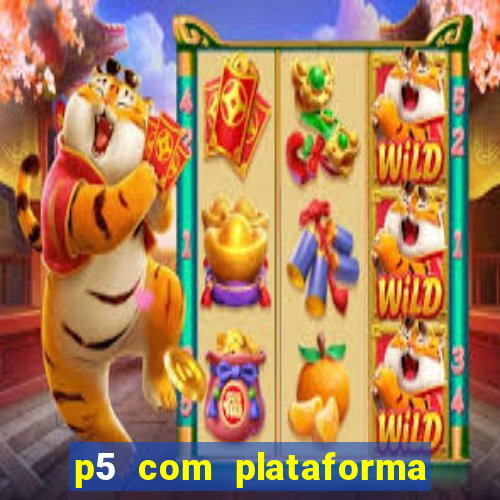 p5 com plataforma de jogos