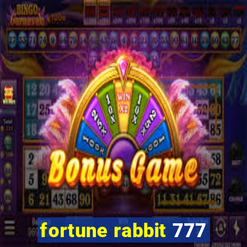 fortune rabbit 777