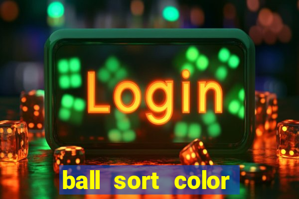 ball sort color water puzzle