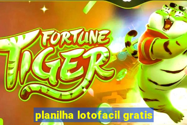 planilha lotofacil gratis