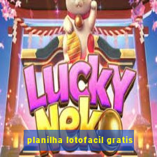 planilha lotofacil gratis