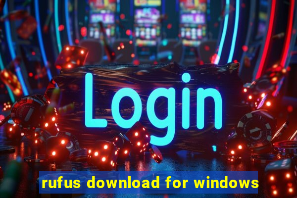 rufus download for windows