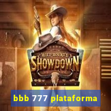 bbb 777 plataforma