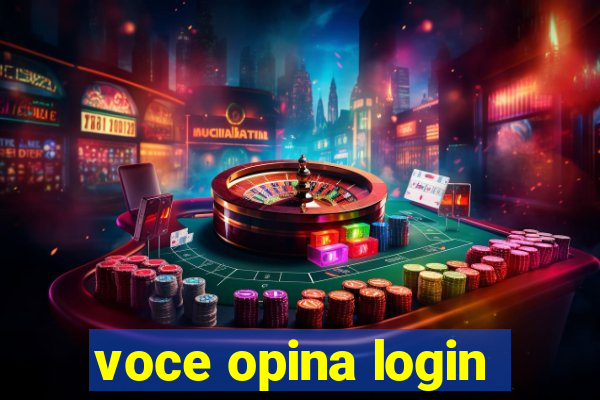 voce opina login