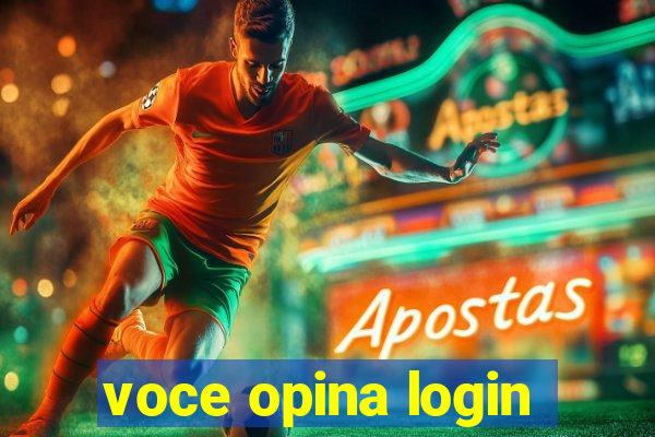 voce opina login