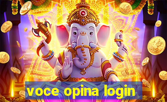 voce opina login