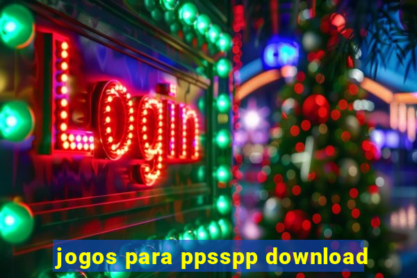 jogos para ppsspp download