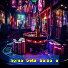 homa beta baixo e glicose normal