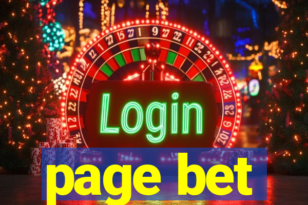 page bet