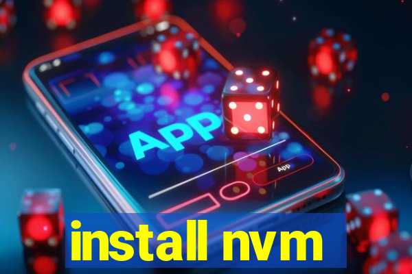 install nvm