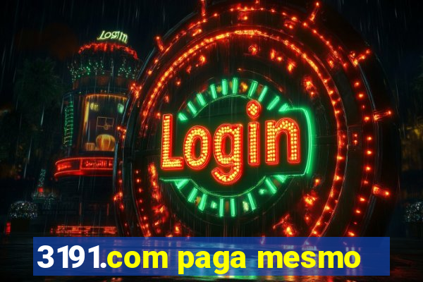 3191.com paga mesmo