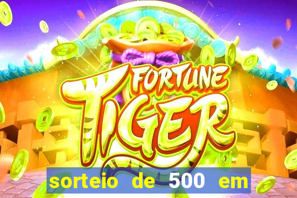 sorteio de 500 em cash toda segunda feira novibet como funciona