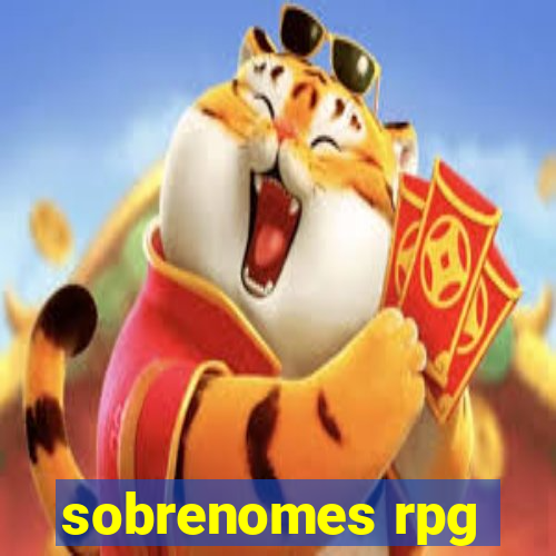 sobrenomes rpg