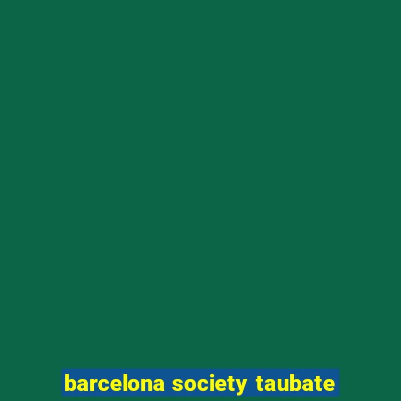 barcelona society taubate