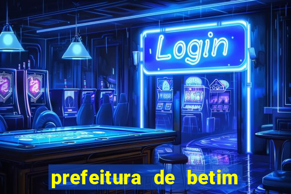 prefeitura de betim - contracheque online