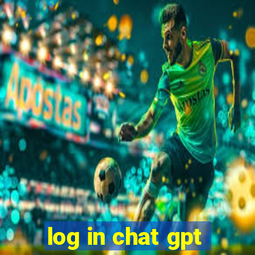 log in chat gpt