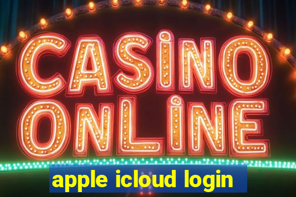 apple icloud login