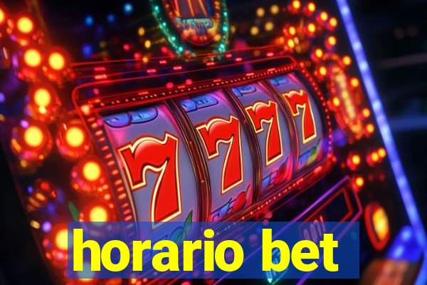 horario bet