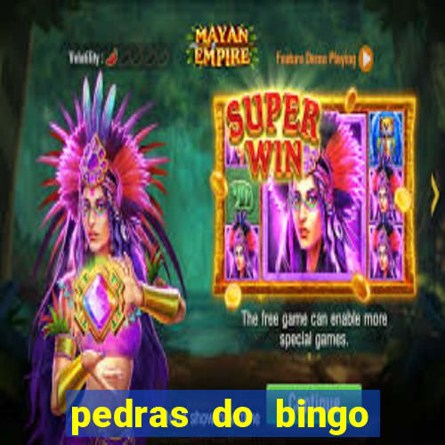 pedras do bingo para imprimir