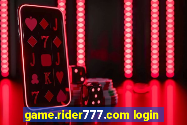 game.rider777.com login