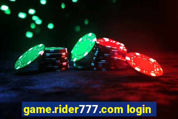 game.rider777.com login