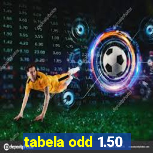 tabela odd 1.50