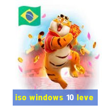 iso windows 10 leve