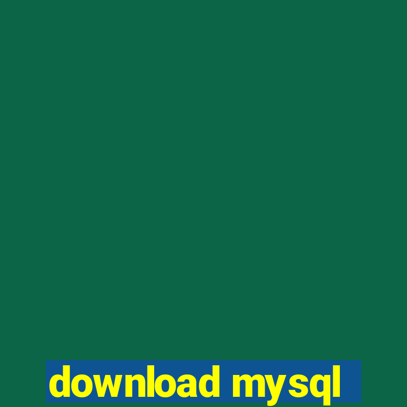 download mysql