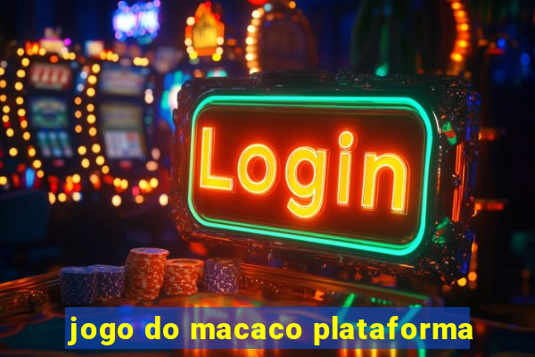 jogo do macaco plataforma