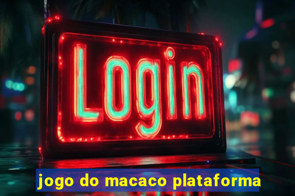 jogo do macaco plataforma