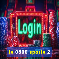 tv 0800 sportv 2