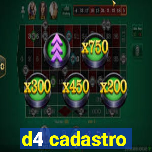 d4 cadastro