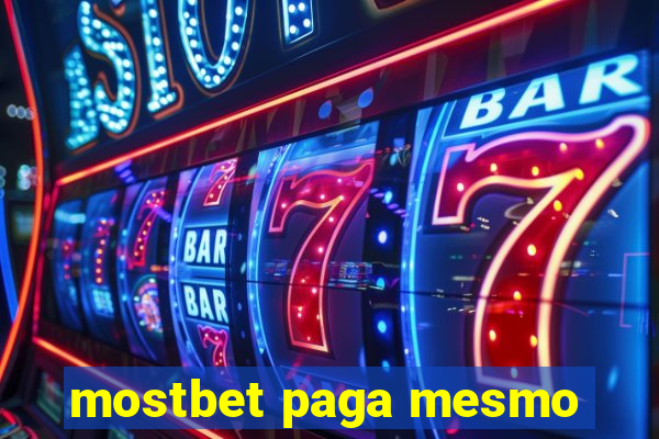 mostbet paga mesmo