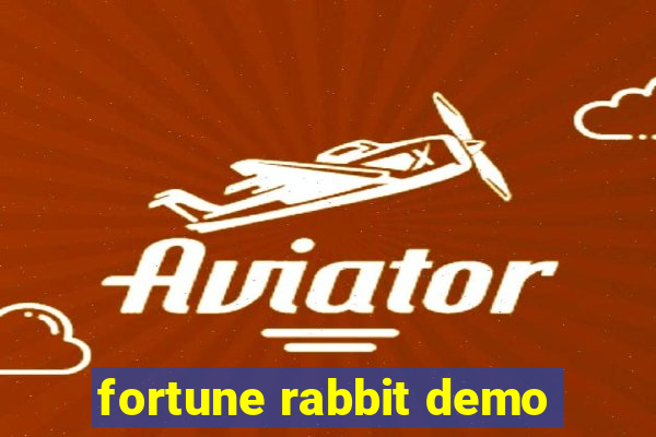 fortune rabbit demo