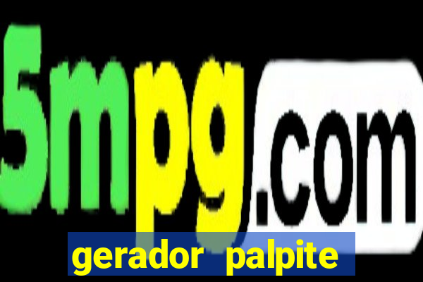 gerador palpite mega sena