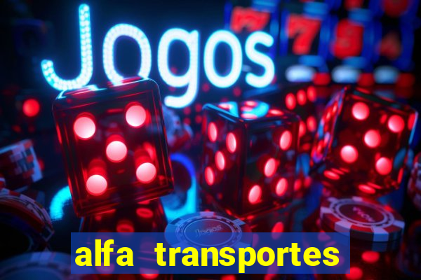 alfa transportes novo hamburgo