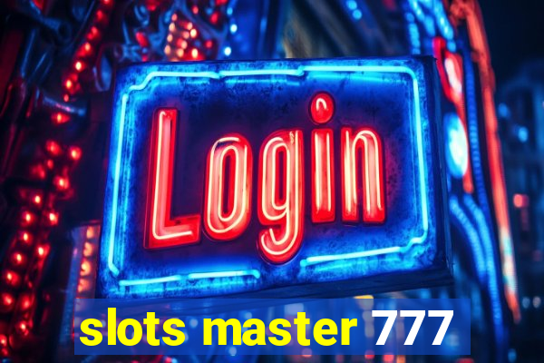 slots master 777