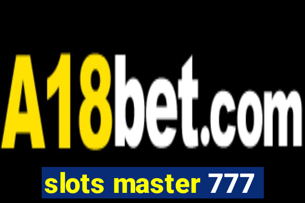 slots master 777