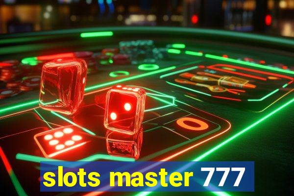 slots master 777