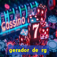 gerador de rg frente e verso