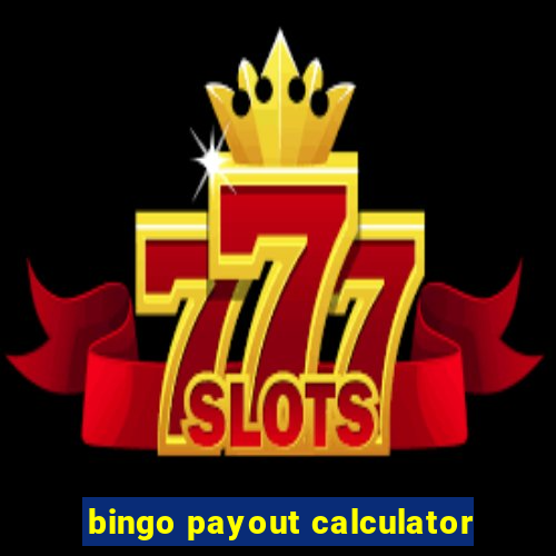 bingo payout calculator