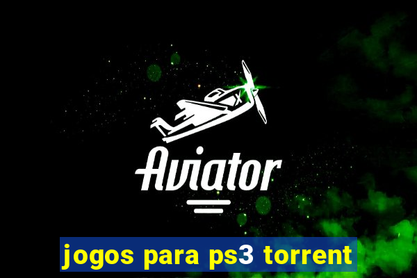 jogos para ps3 torrent