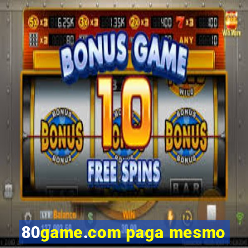 80game.com paga mesmo