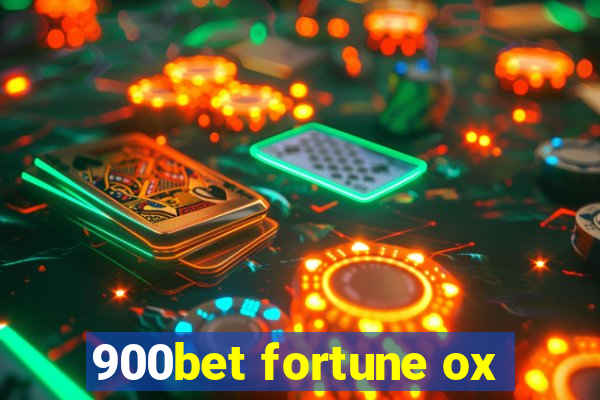 900bet fortune ox