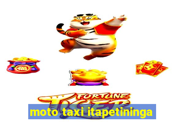 moto taxi itapetininga