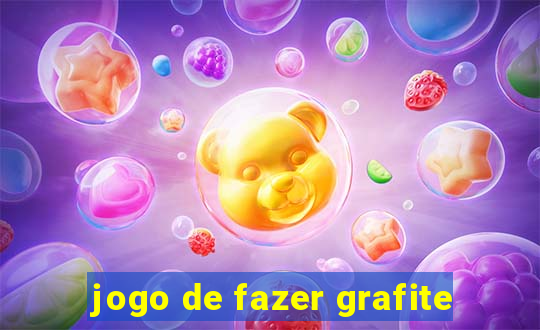 jogo de fazer grafite