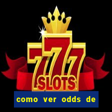 como ver odds de jogos passados