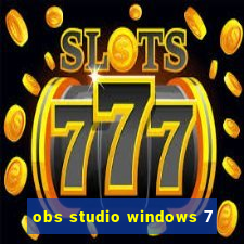 obs studio windows 7