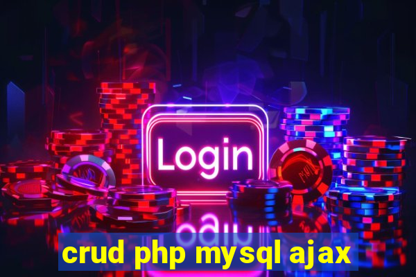 crud php mysql ajax